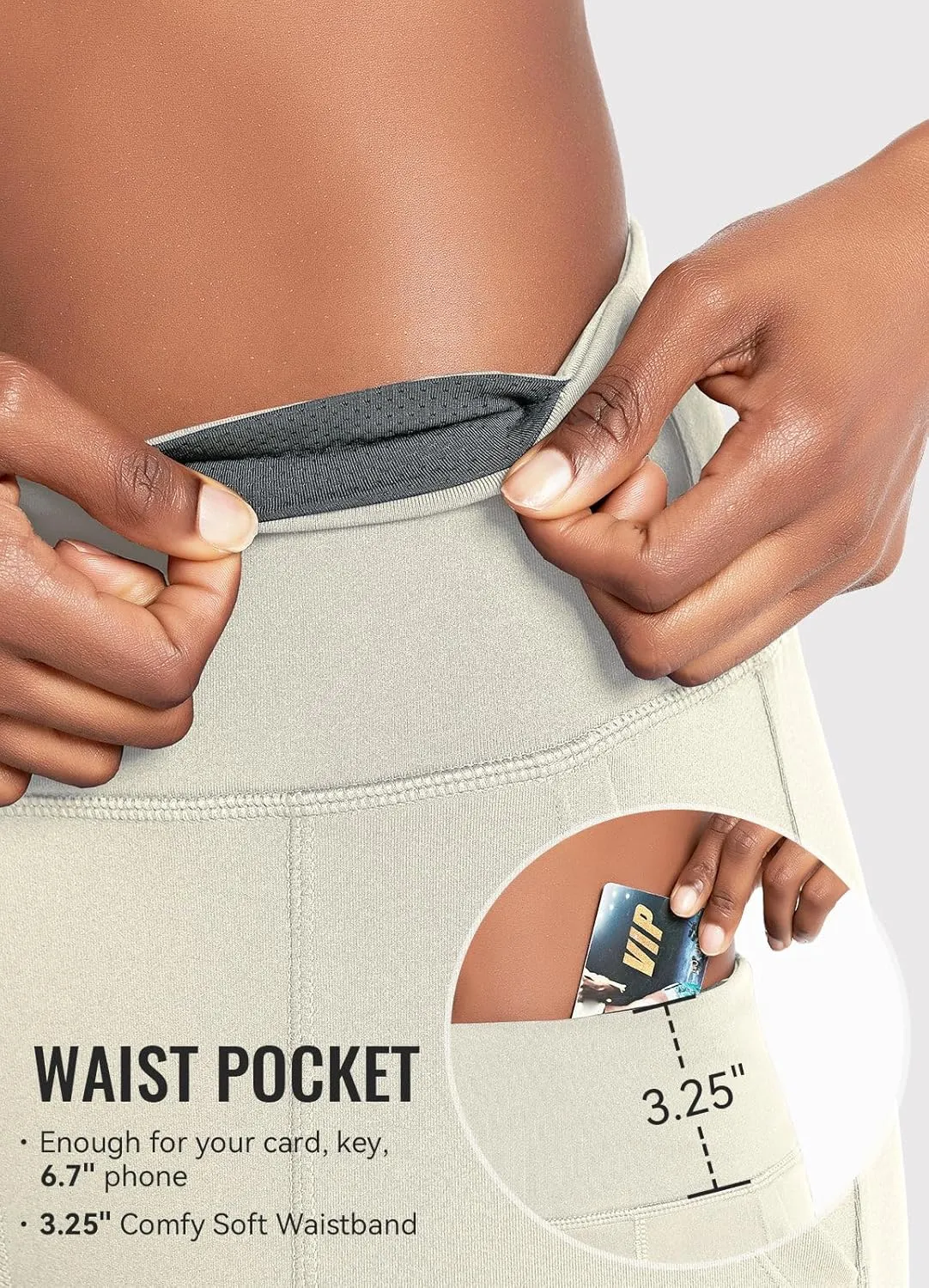 baleaf Bermuda Shorts for Women High Waisted 7'' Athletic Long Workout Running Shorts with 3 Pockets
