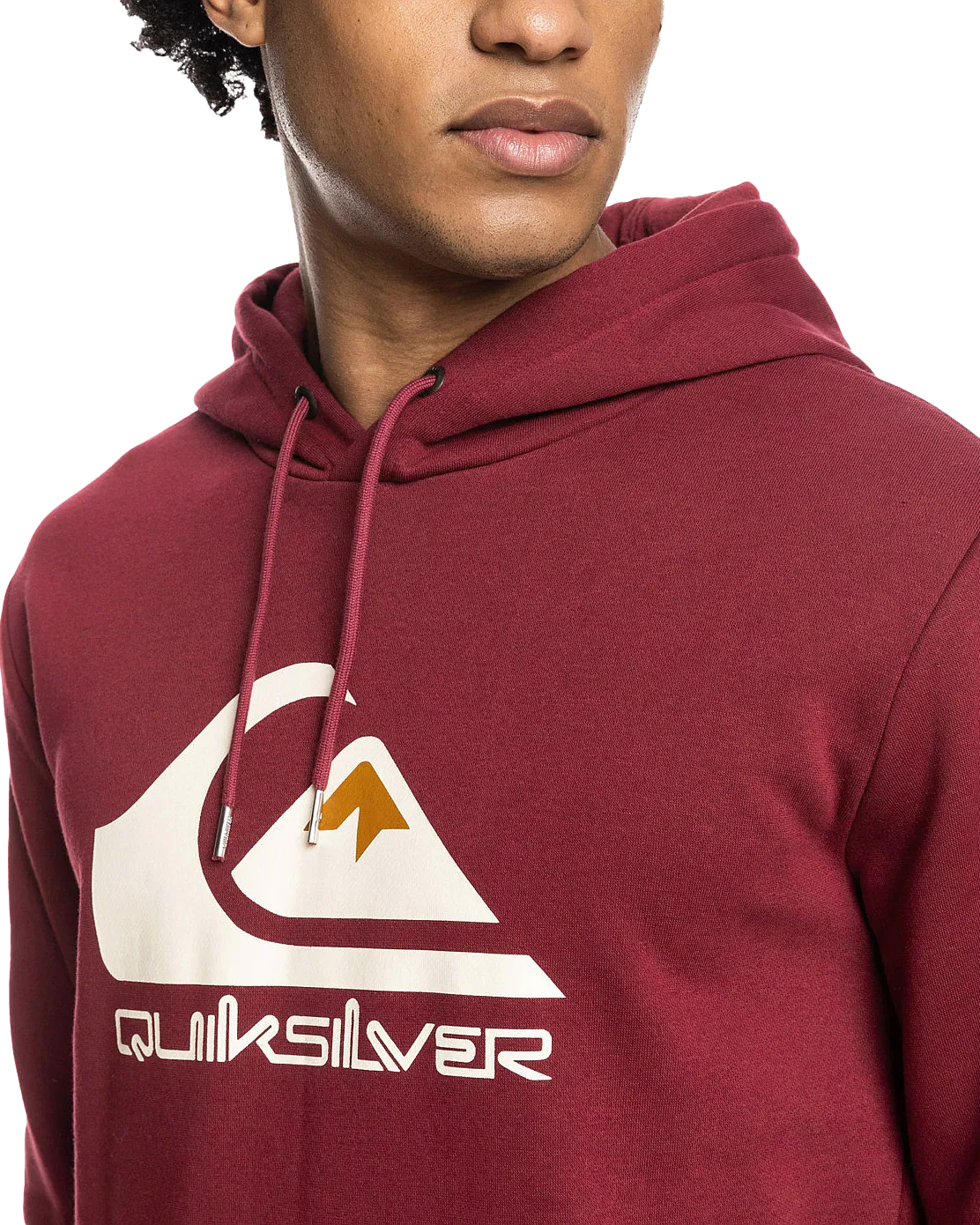 Big Logo Hoodie in Ruby Wine
