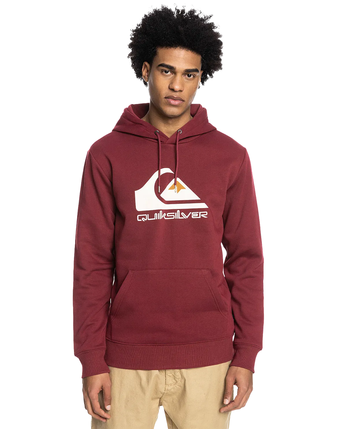 Big Logo Hoodie in Ruby Wine