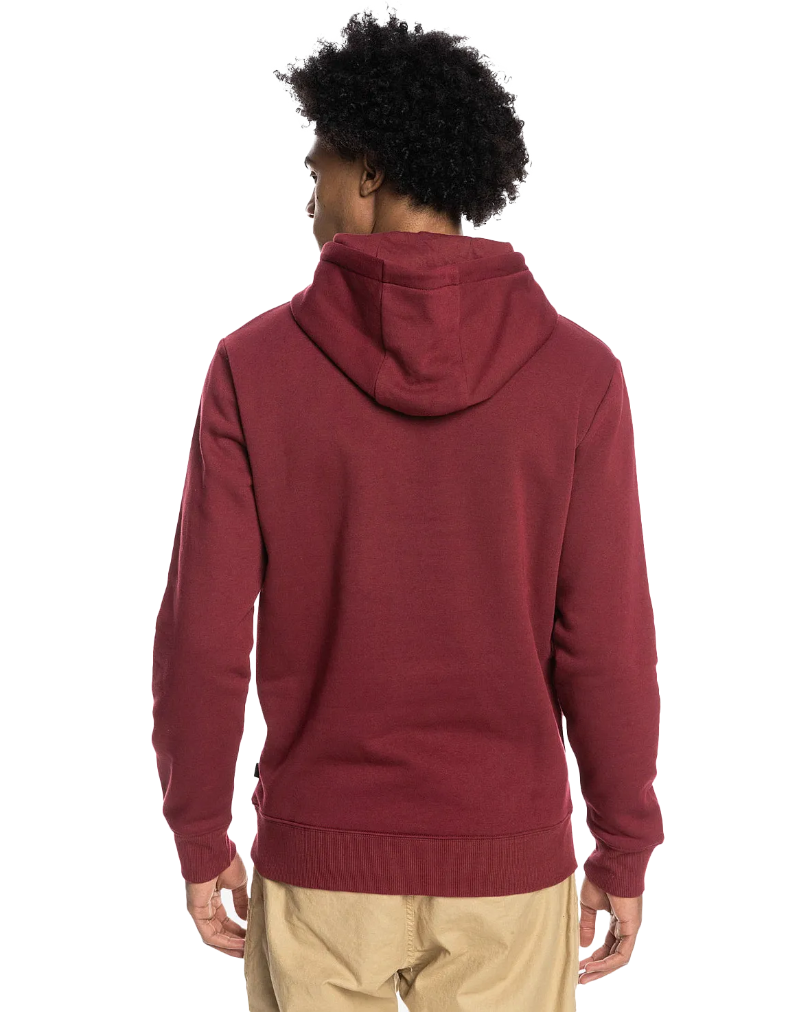 Big Logo Hoodie in Ruby Wine