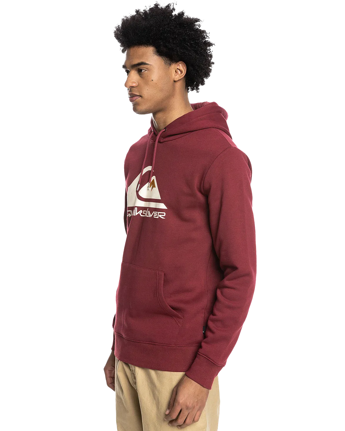 Big Logo Hoodie in Ruby Wine