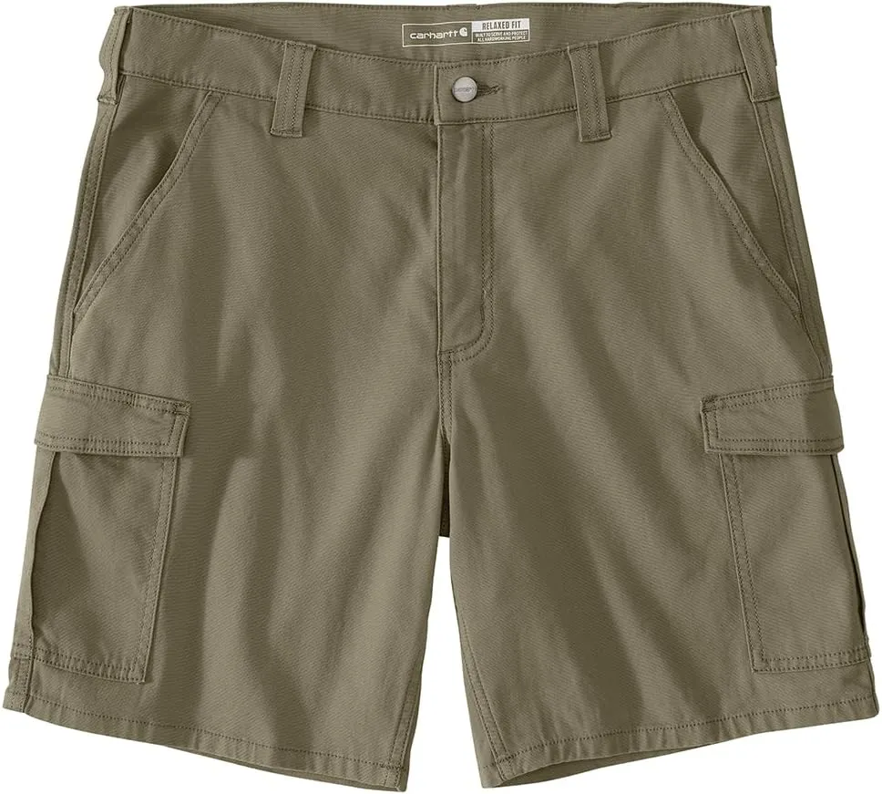 Carhartt Men's Rugged Flex Relaxed Fit 9" Canvas Cargo Work Short