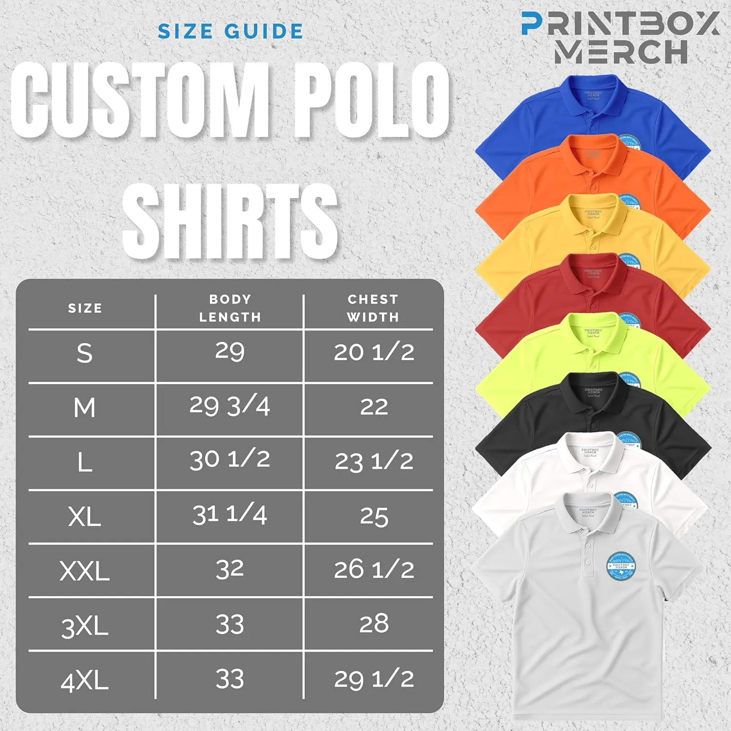 Custom Polo Shirts for Men, Add Any Logo or Text, Mens Polo Shirts Perfect for Golf, Work, Leisure, Short Sleeve Shirt