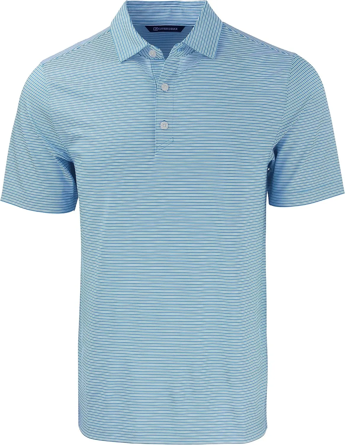 Cutter & Buck Forge Eco Double Stripe Stretch Recycled Mens Big &Tall Polo