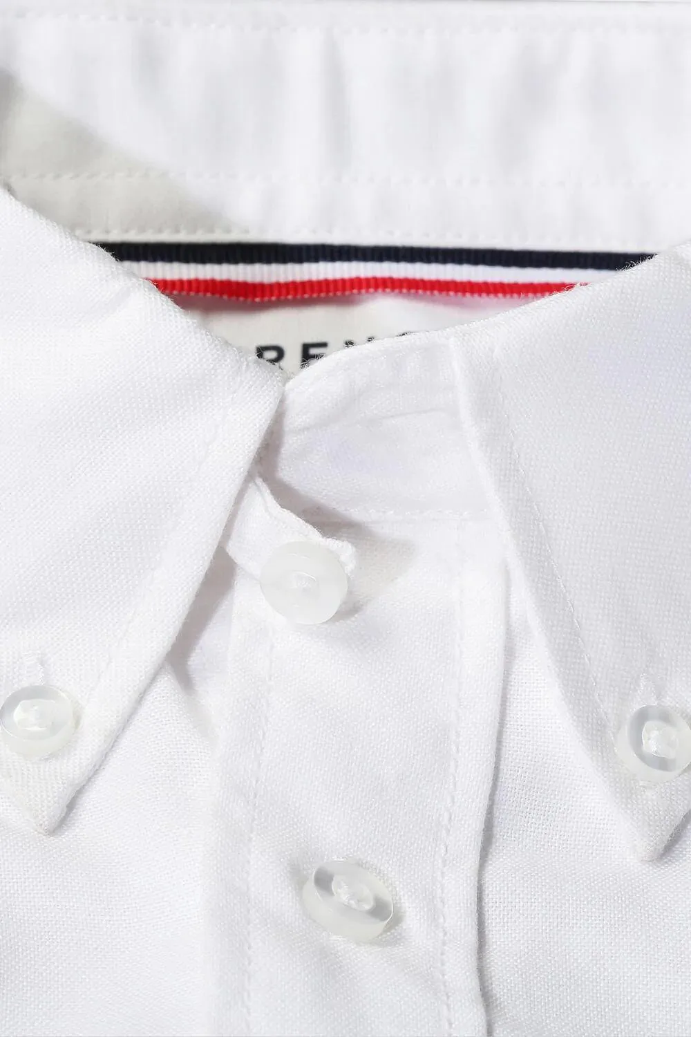 French Toast Boys School Uniform Short Sleeve Oxford Shirt - White - SE9003