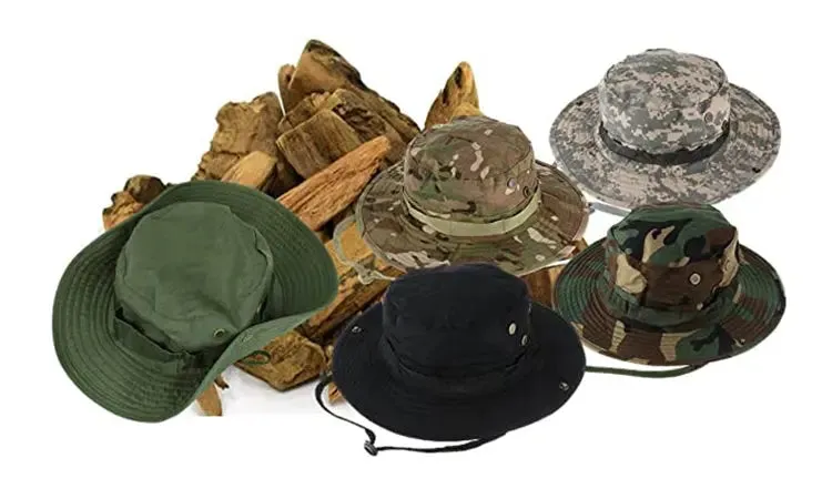 Gina Tactical Gear Hot Sales Jungle Hat Tactical Outdoor Apparel Camouflage Boonie Hat