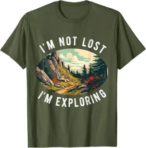 Hiking for Men Women Nature outdoorsy Funny Hiker Hike Lover T-Shirt