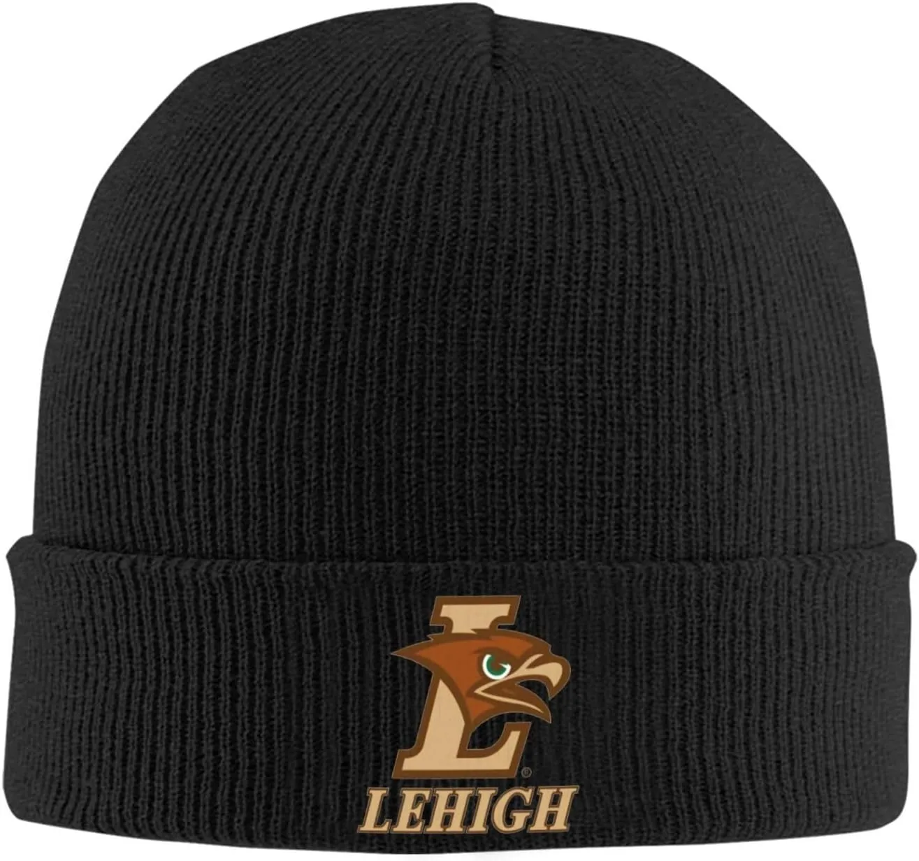 Lehigh University Logo Classic Warm Winter Knit Cap Fleece Lined Beanie Hat