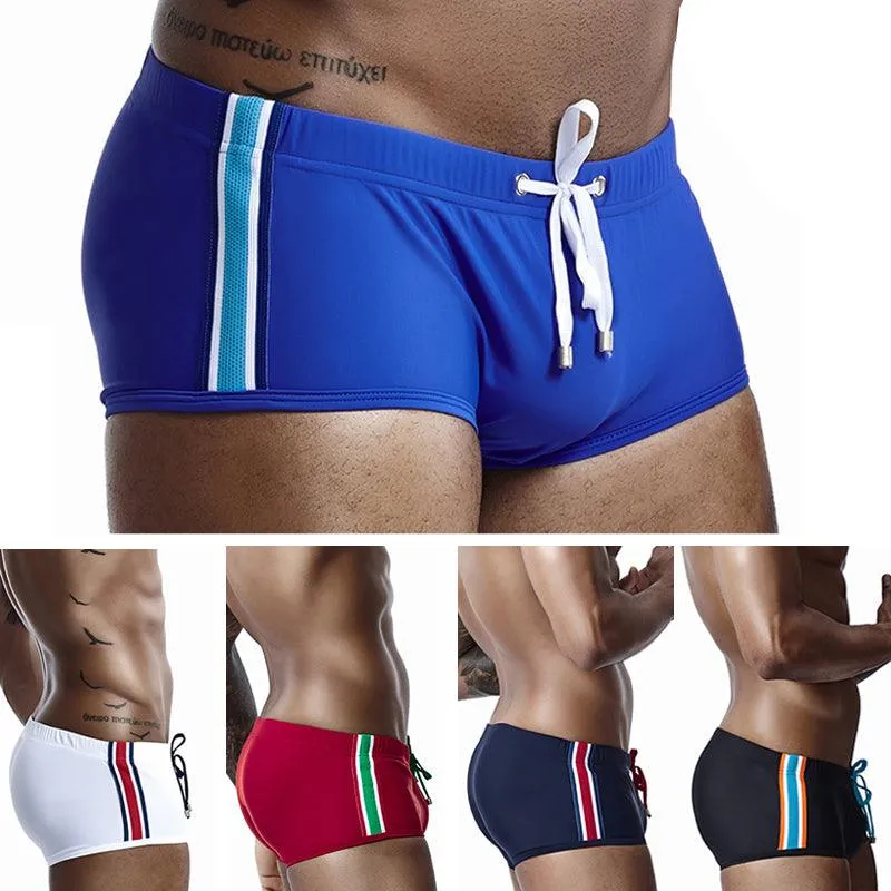 Men Breathable Swimsuits Man Swim Trunks