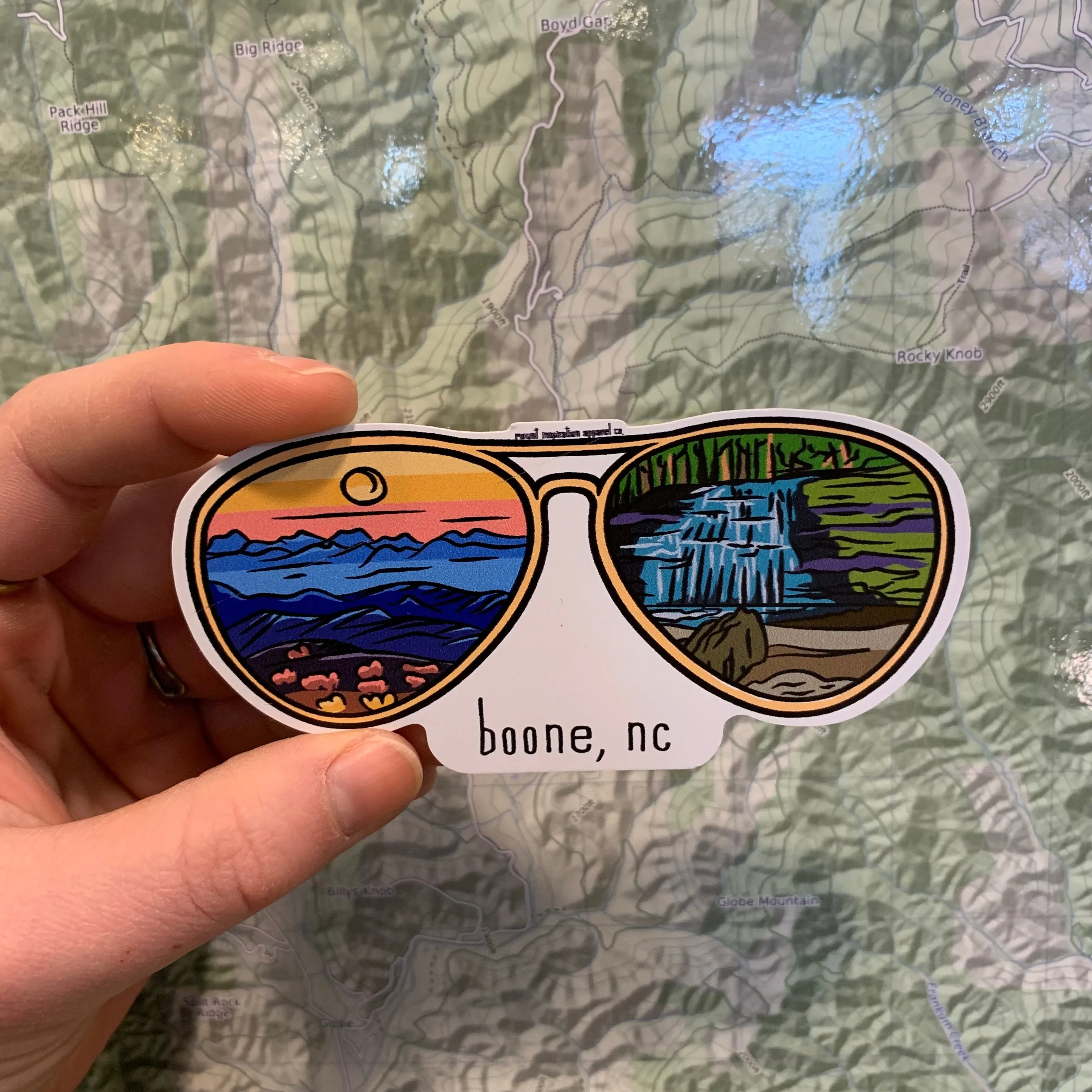 Mount Inspiration Apparel Co. Stickers