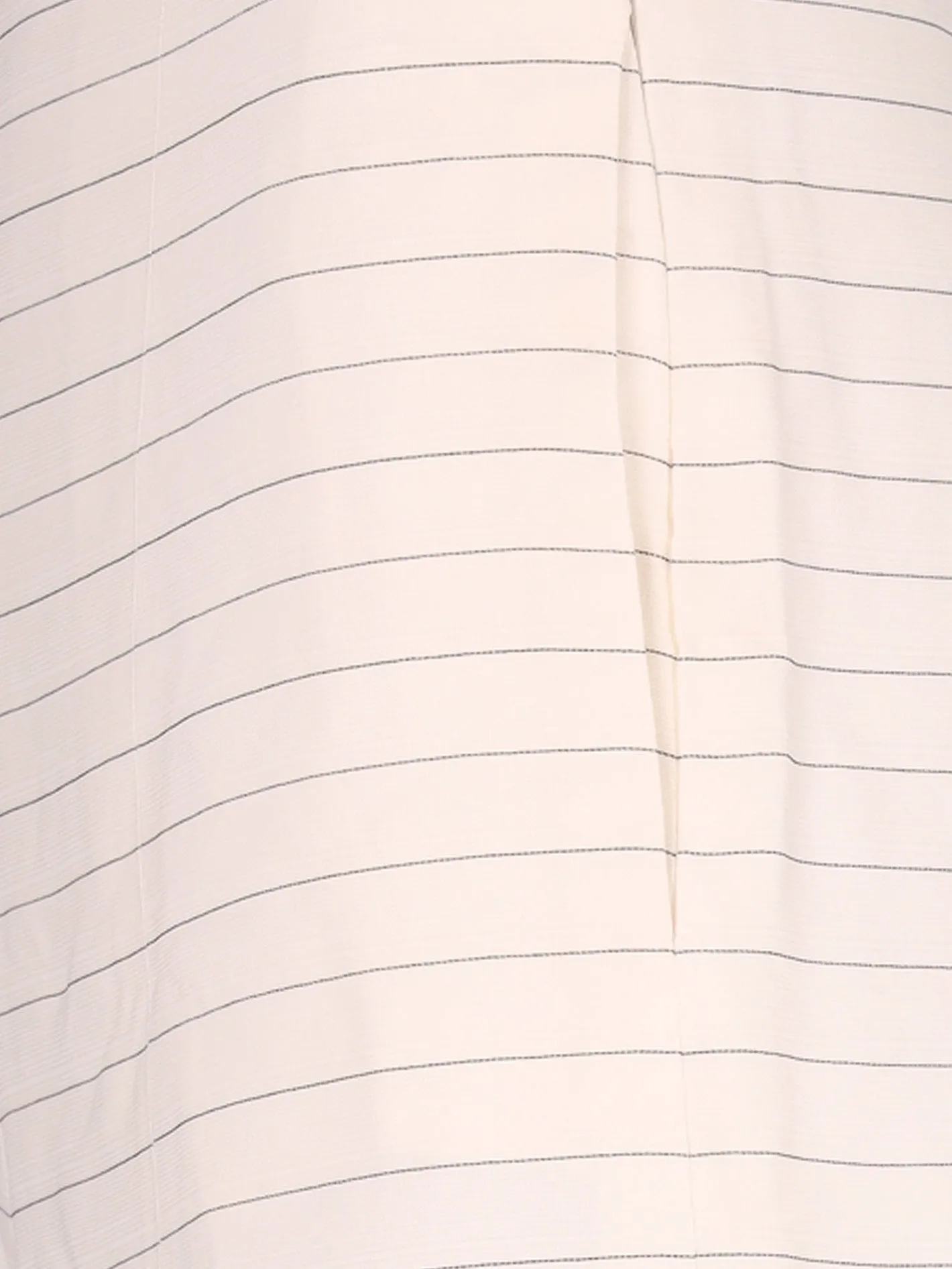 pinstripe wide-leg trousers