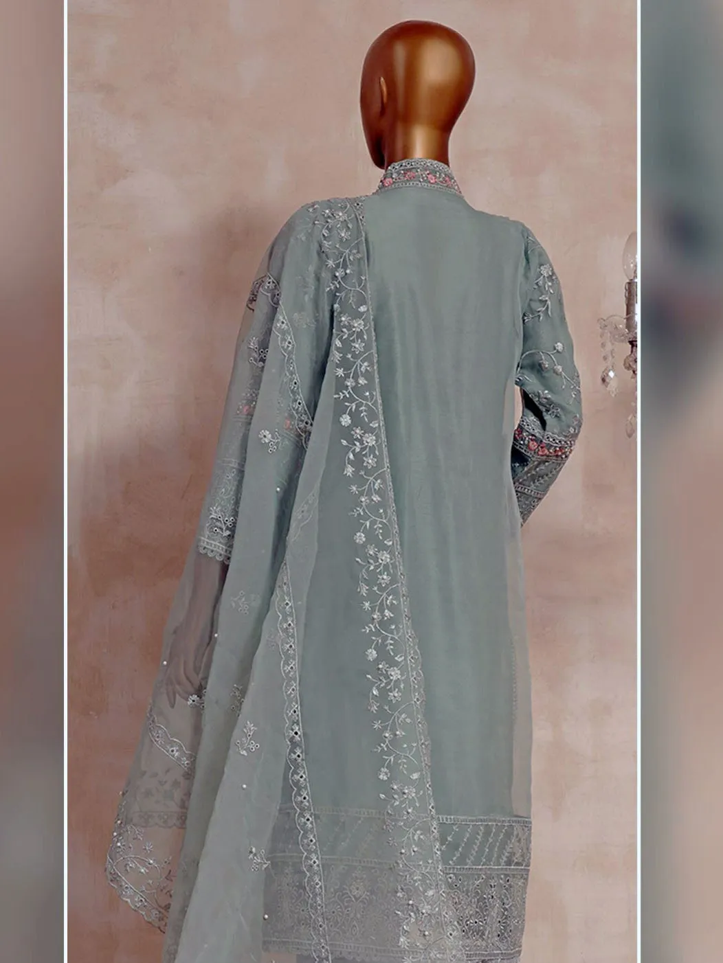 Sadabahar Festive Collection Grey Suit