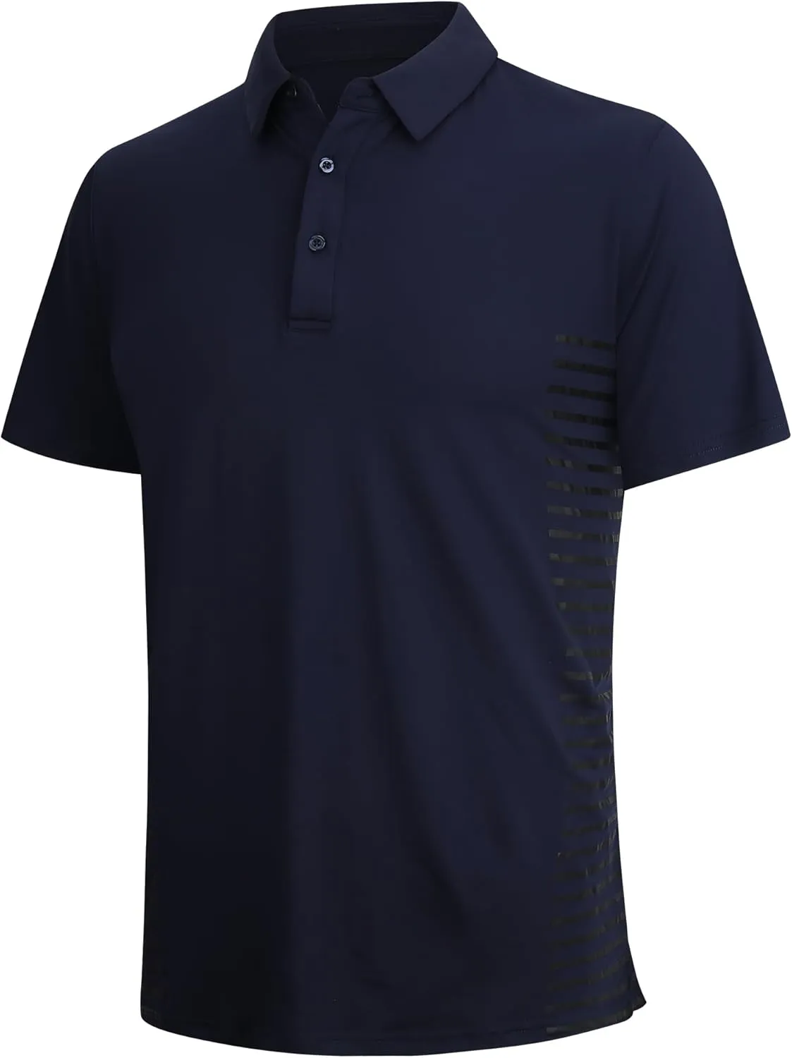 SAMERM Golf Shirts for Men Dry Fit Short Sleeve Mens Golf Shirt Performance Moisture Wicking Polo Shirts for Men