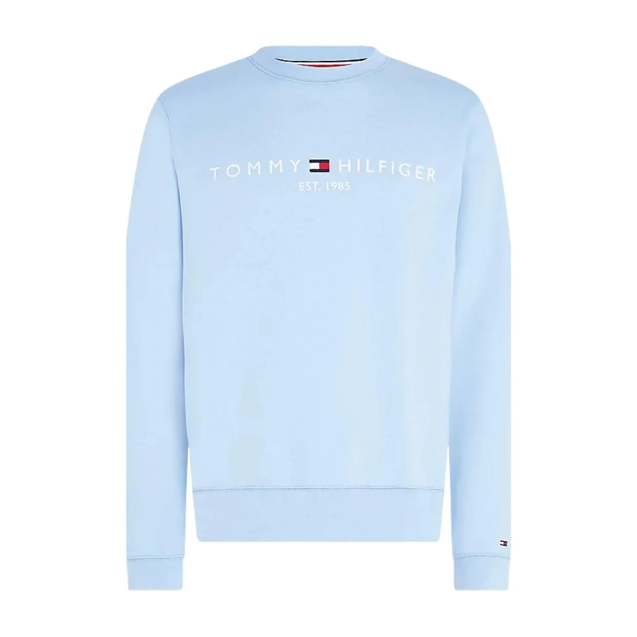 Tommy Hilfiger Flex Fleece Logo Vessel Blue Sweatshirt