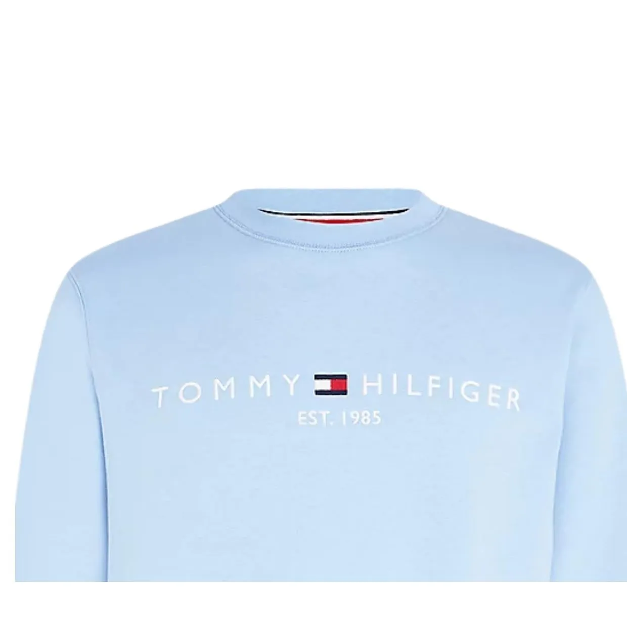 Tommy Hilfiger Flex Fleece Logo Vessel Blue Sweatshirt