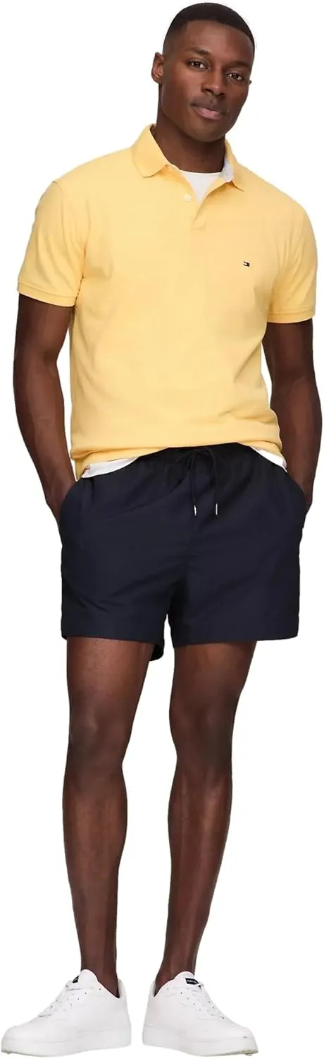 Tommy Hilfiger Men's Short Sleeve Cotton Pique Polo Shirt in Regular Fit 2024 Collection