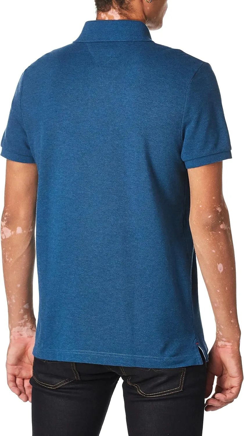 Tommy Hilfiger Men's Short Sleeve Cotton Pique Polo Shirt in Regular Fit