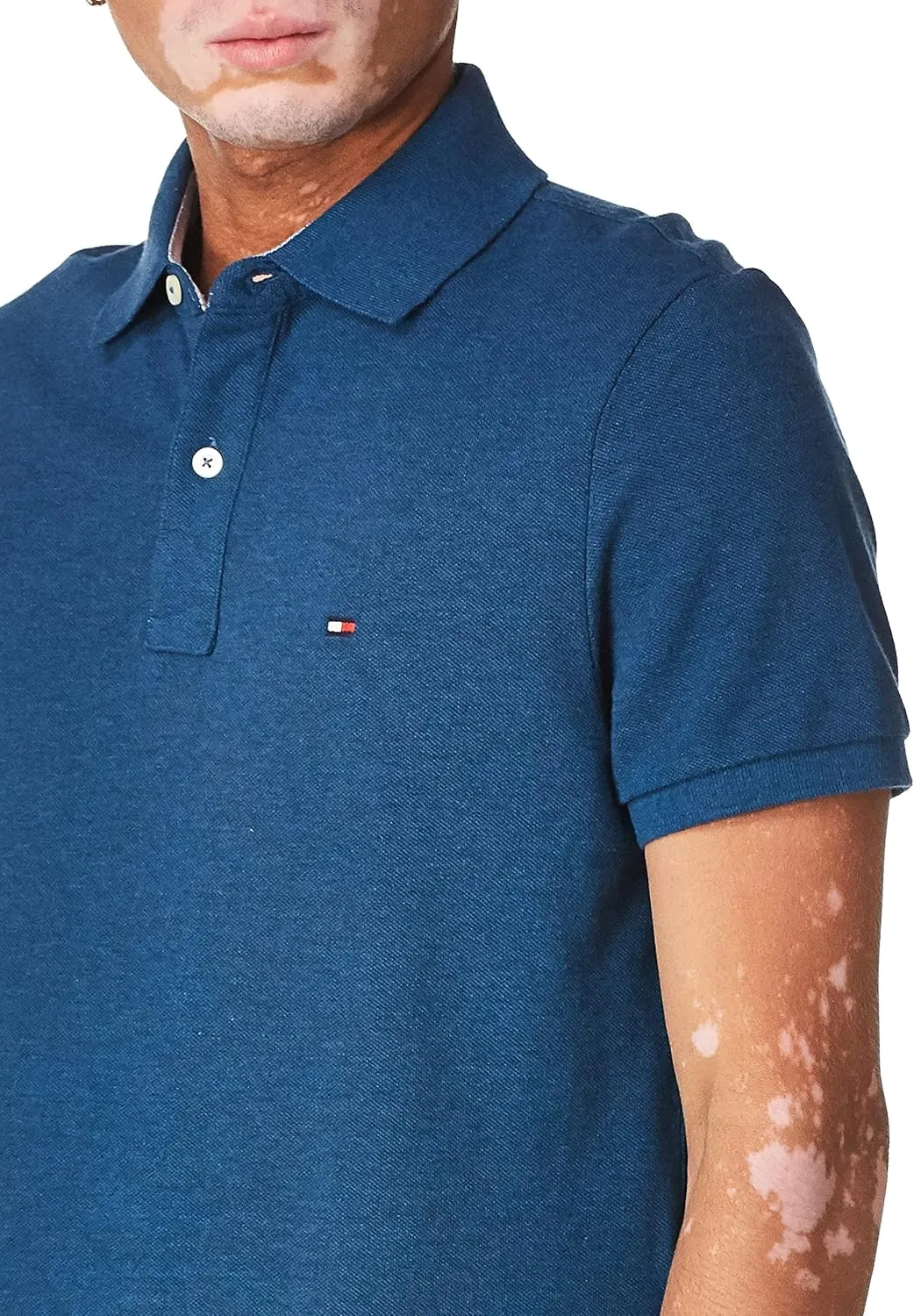 Tommy Hilfiger Men's Short Sleeve Cotton Pique Polo Shirt in Regular Fit