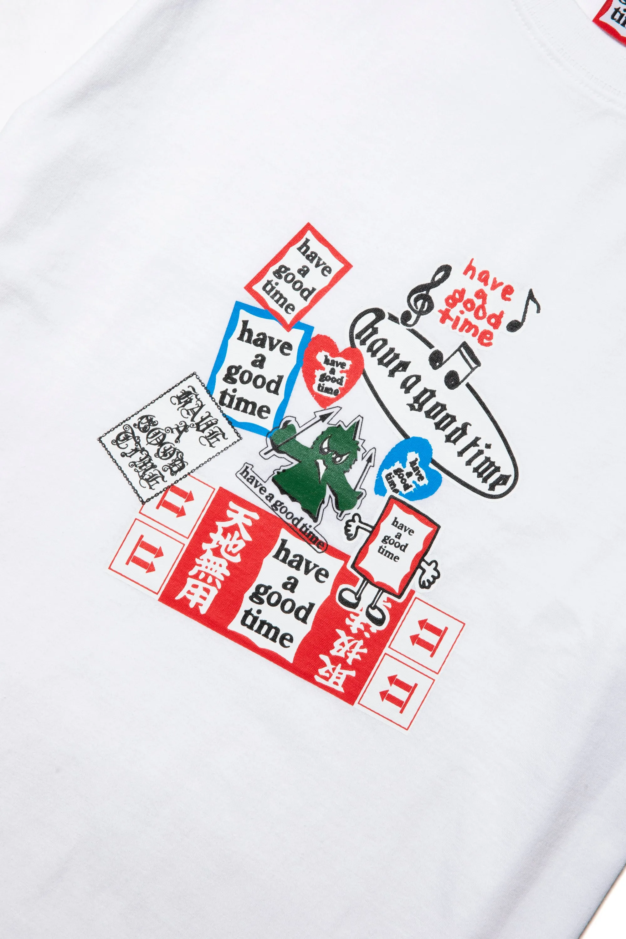 VALUE SET S/S TEE WHITE