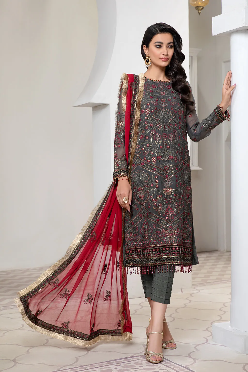 Zarif Pareesia Luxury Formal Wear – GRANITE